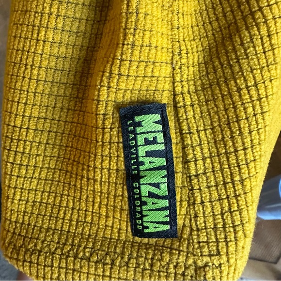 Melanzana | Women’s Micro Grid Dress in Yellow Gold| XS | Vintage - Picture 3 of 5